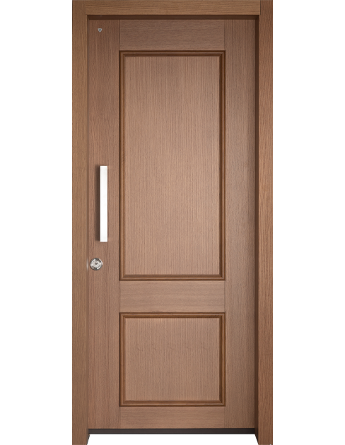 DÉCOR דגם 2PANEL גוון אגוז בהיר